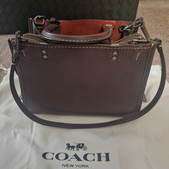 Coach Rogue 25 Oxblood Purple - Picture 2 of 9